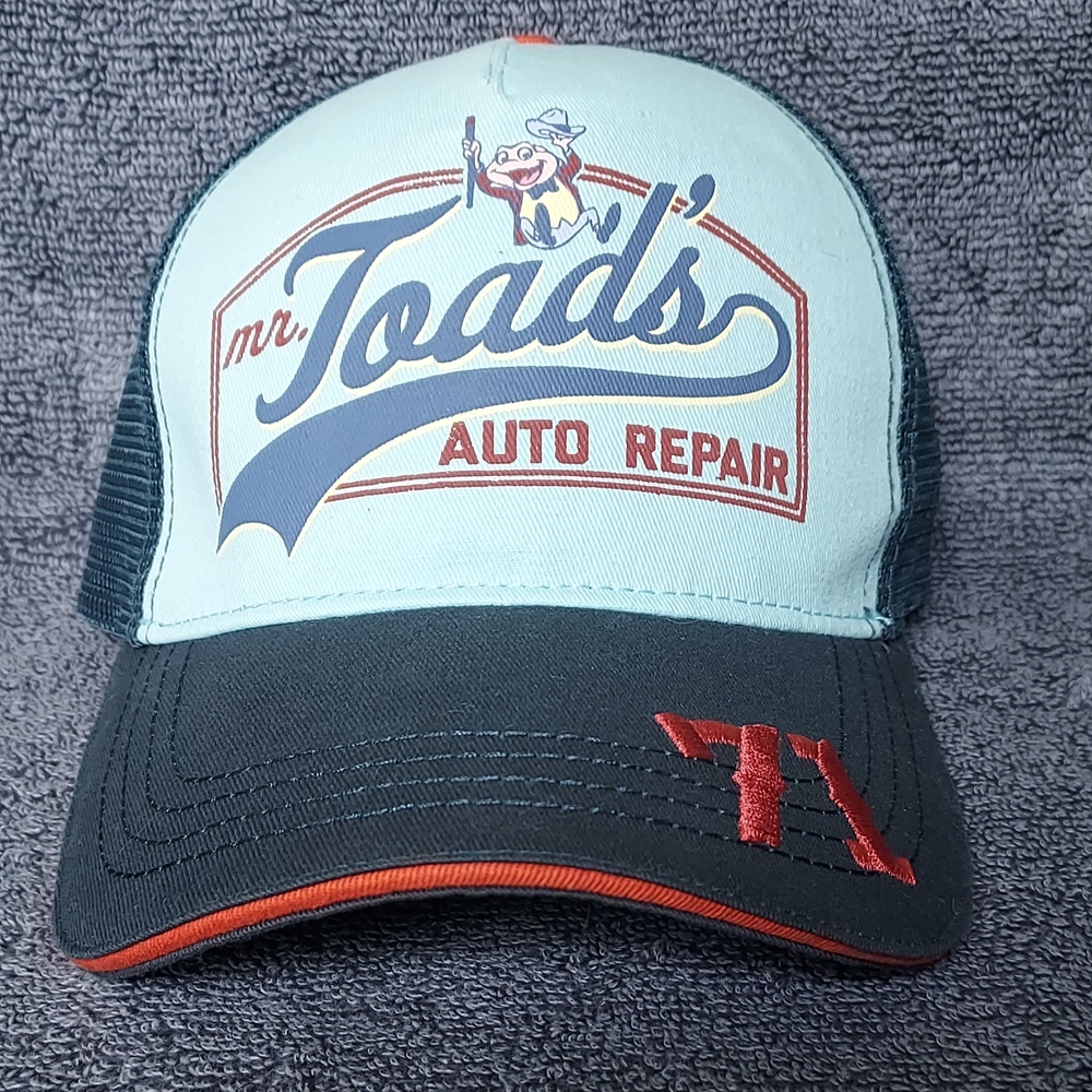 Disney Mr. Toad's Auto Repair Hat - Blue and Red